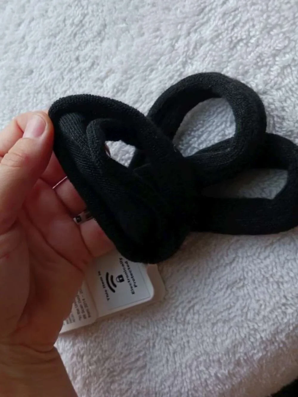 3 Scunci Ponywraps No Damage Large Soft Fabric No Metal Elastics Hair Bands
